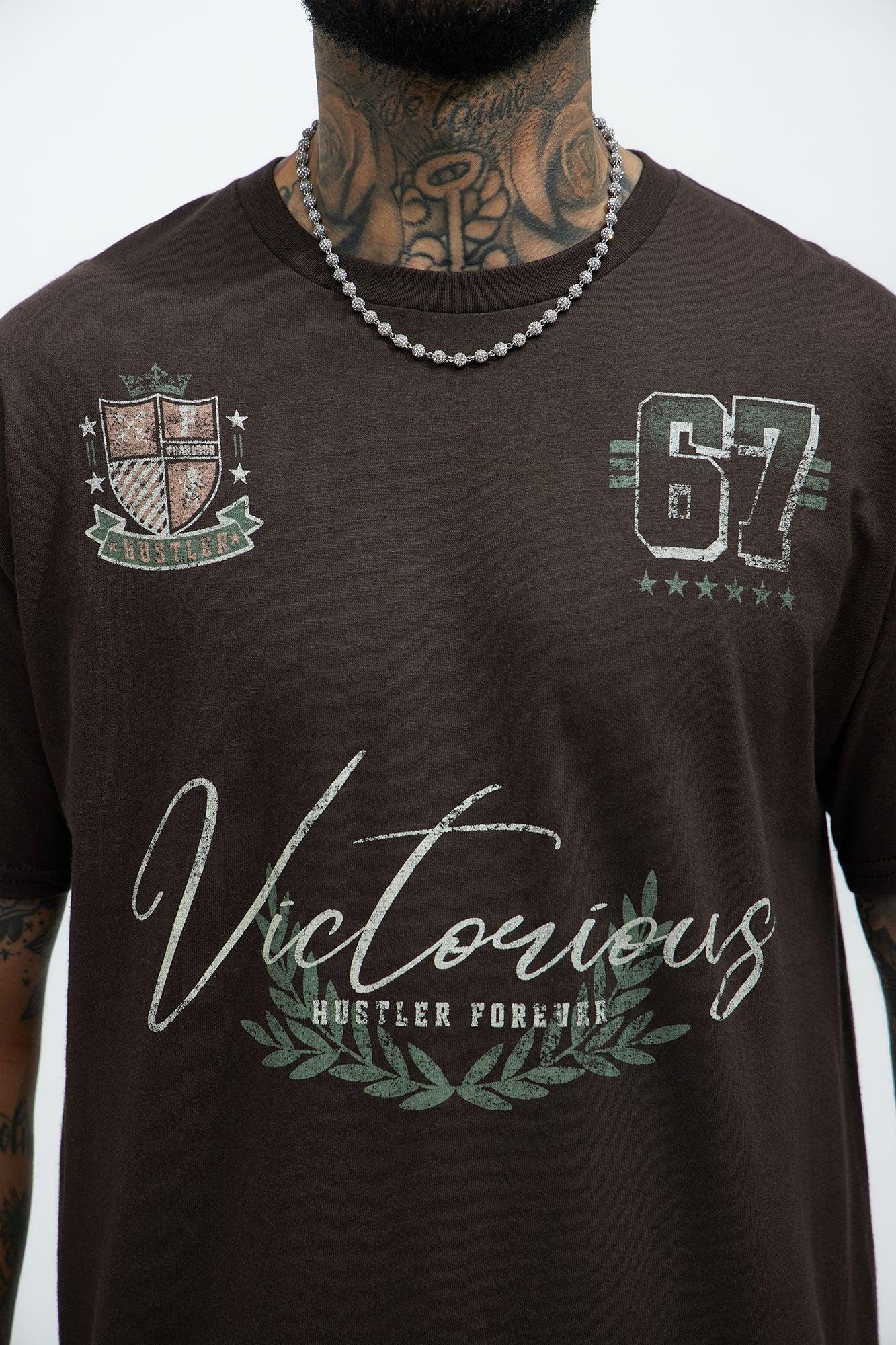 Victorious Forever Short Sleeve Tee - Chocolate Product Image