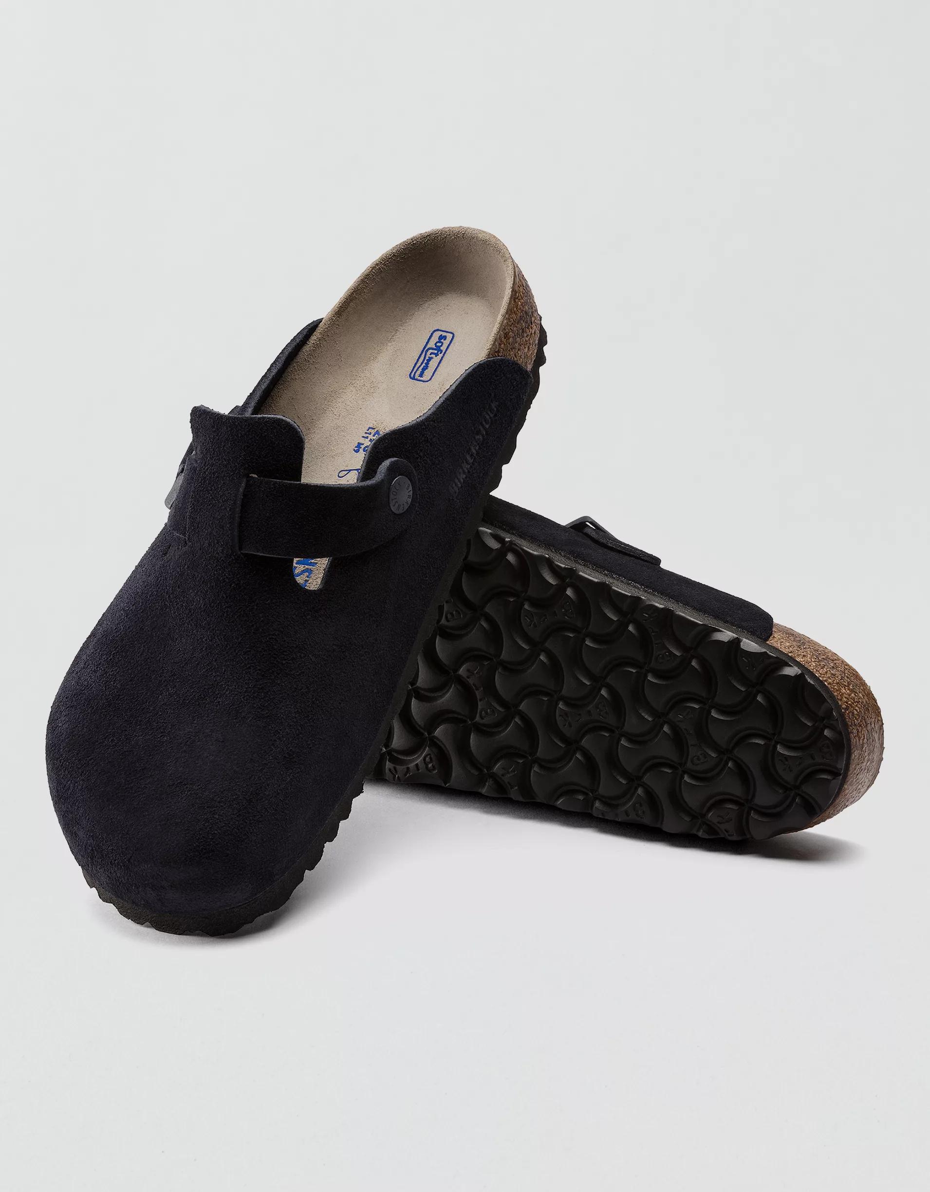 Birkenstock Men's Suede Boston Clog Product Image