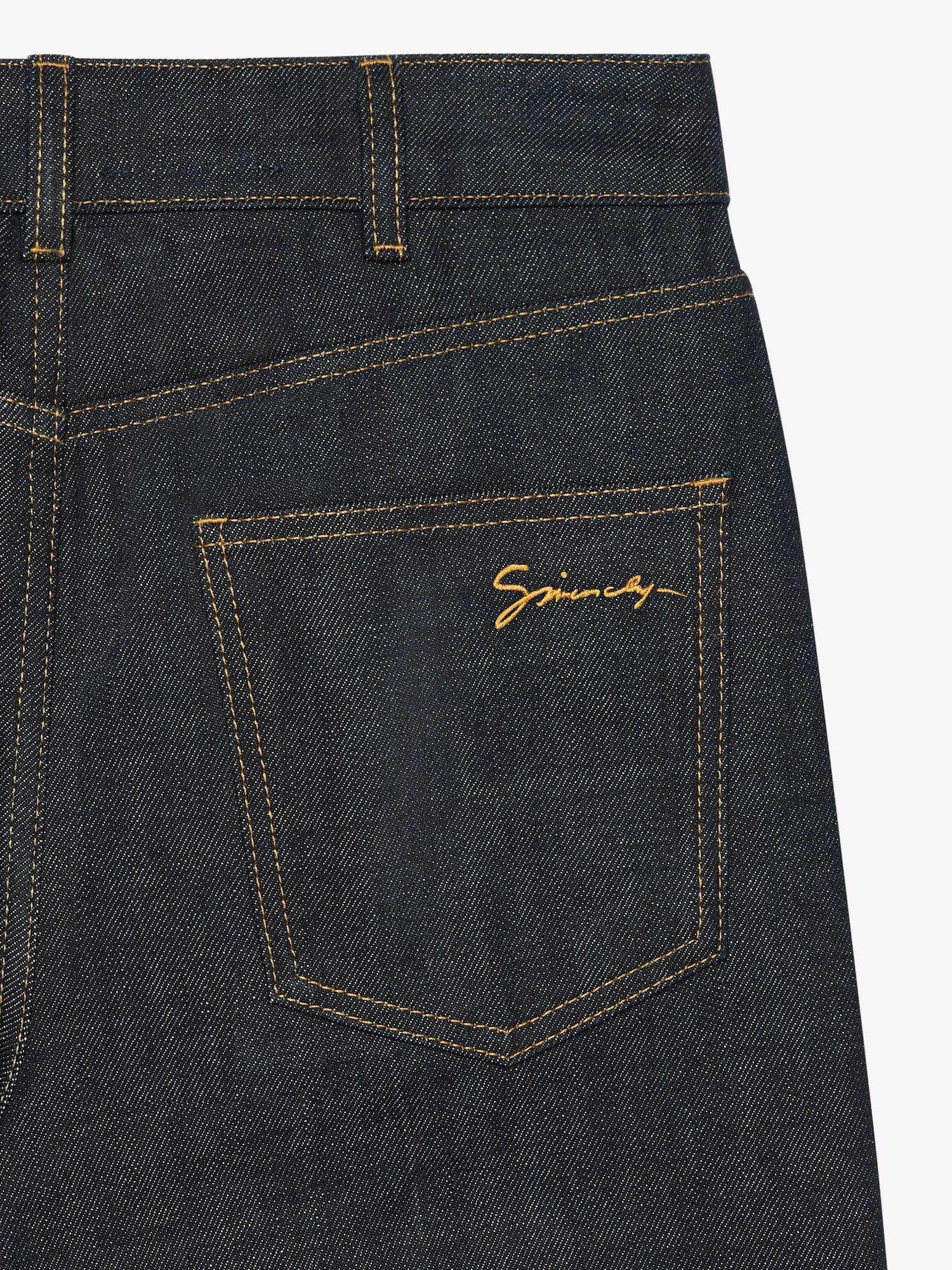 Straight jeans in denim Product Image