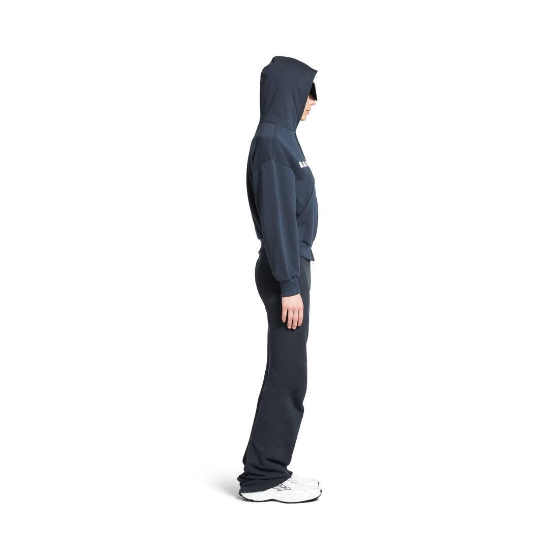 International Zip-up Hoodie Small Fit in Marine Blue Product Image