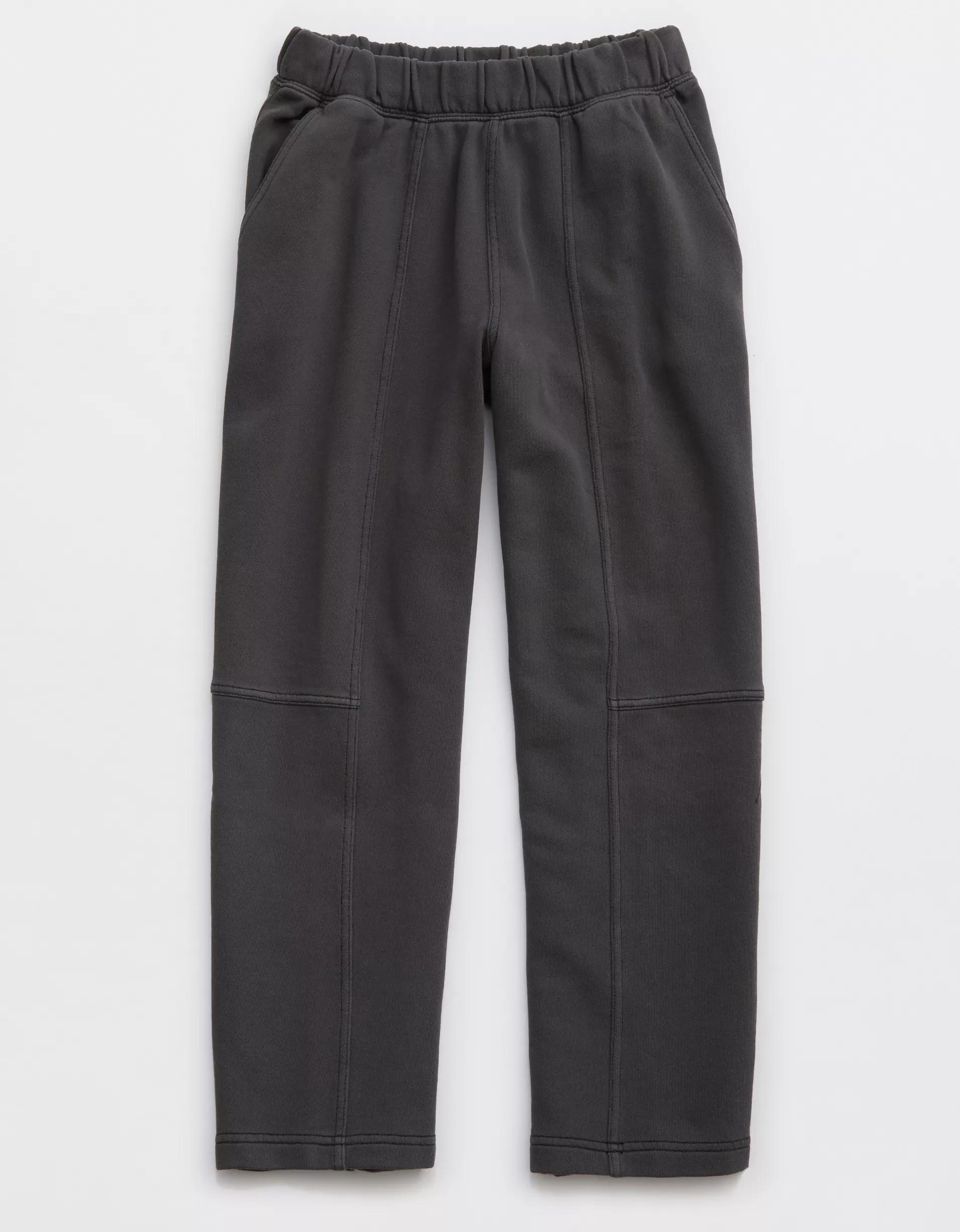 Aerie Seams Right Barrel Leg Sweatpant Product Image