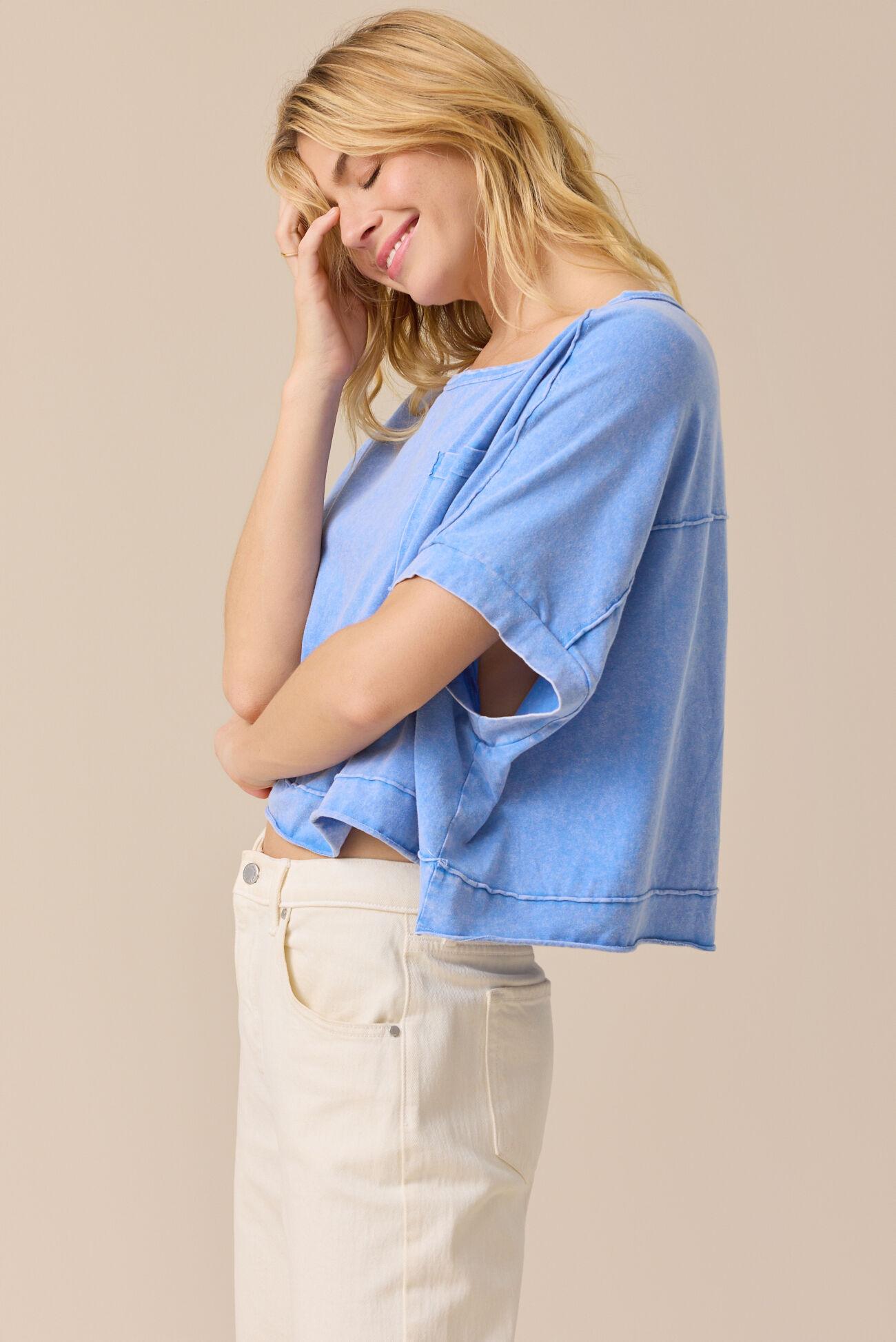 Aurora Pocket Boxy Tee Product Image