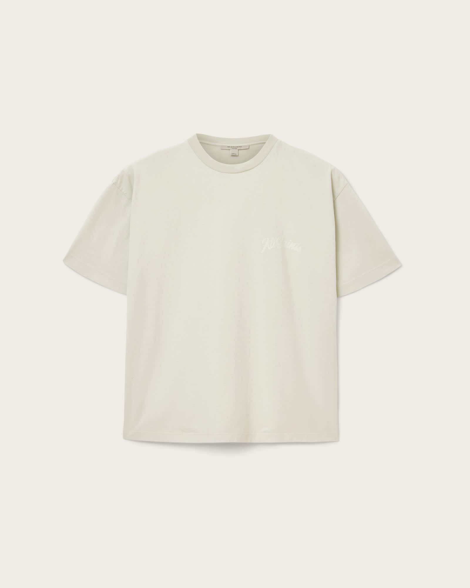 Odyssey Etta Oversized T-Shirt MINT GREEN | ALLSAINTS US Product Image