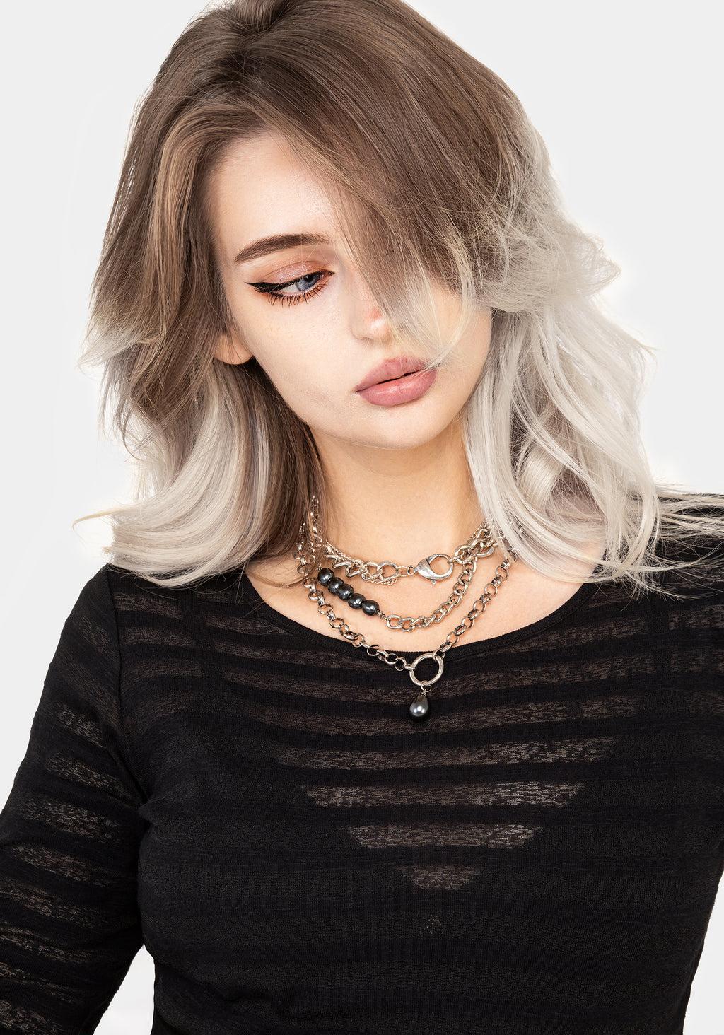 Gomez Striped Crop Product Image