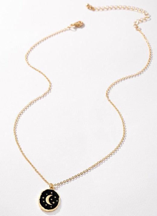 Celestial Moon Necklace Product Image