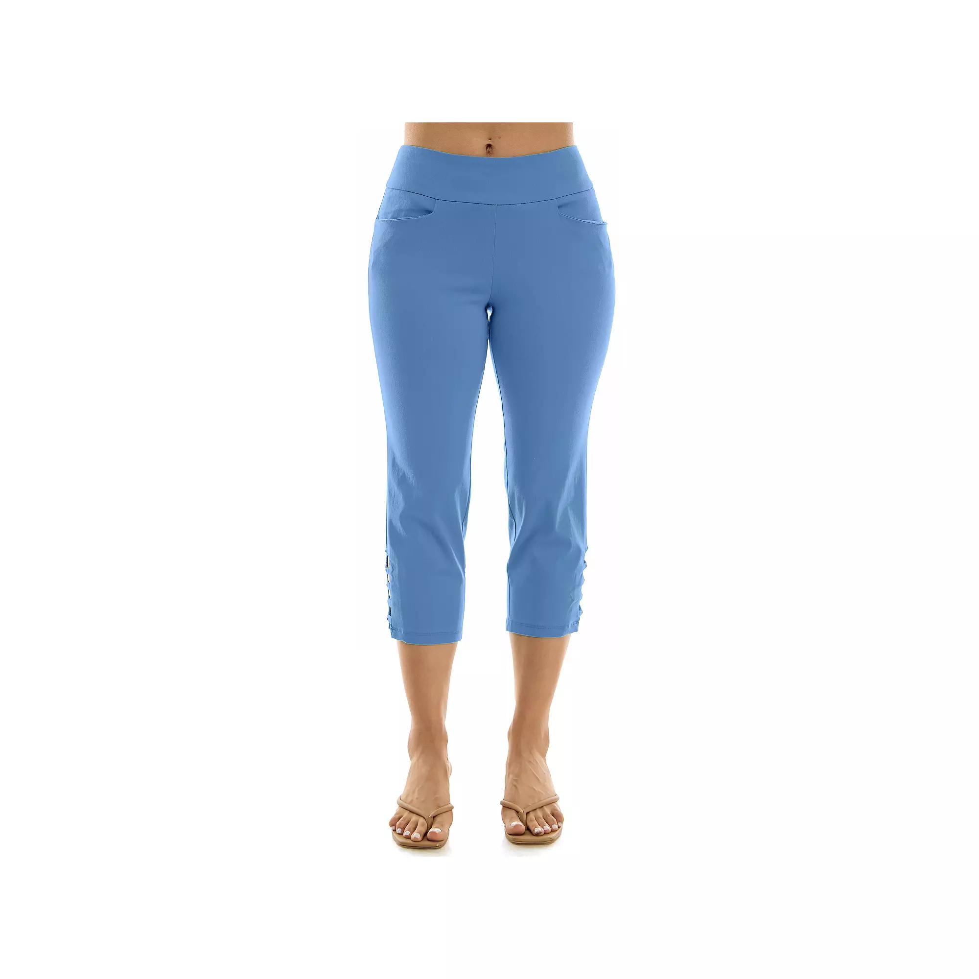 Women's Nina Leonard Pull-On Crop Pants,  Product Image