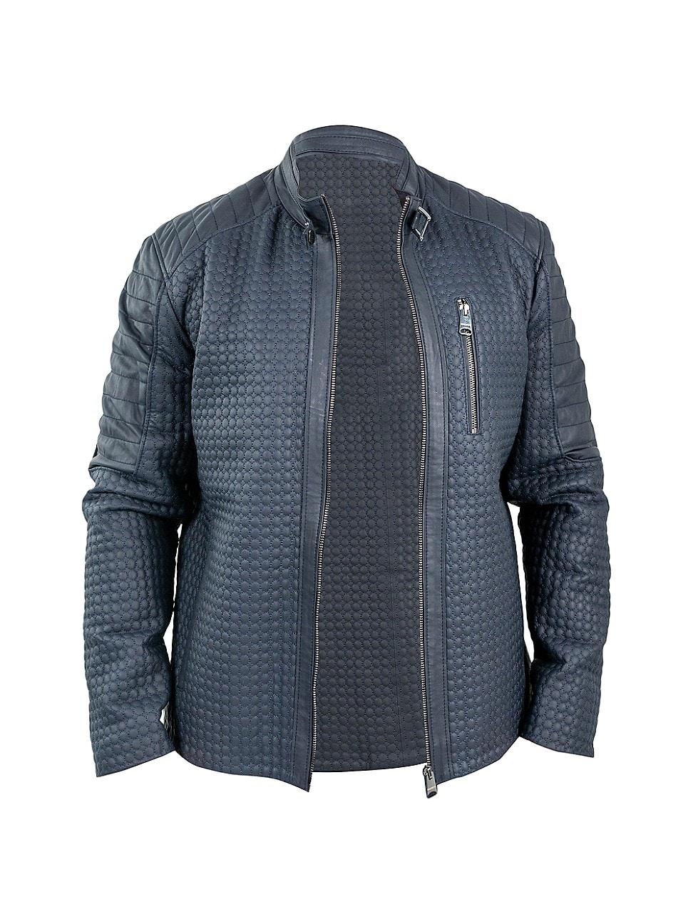 Mens Leather Jacket Product Image