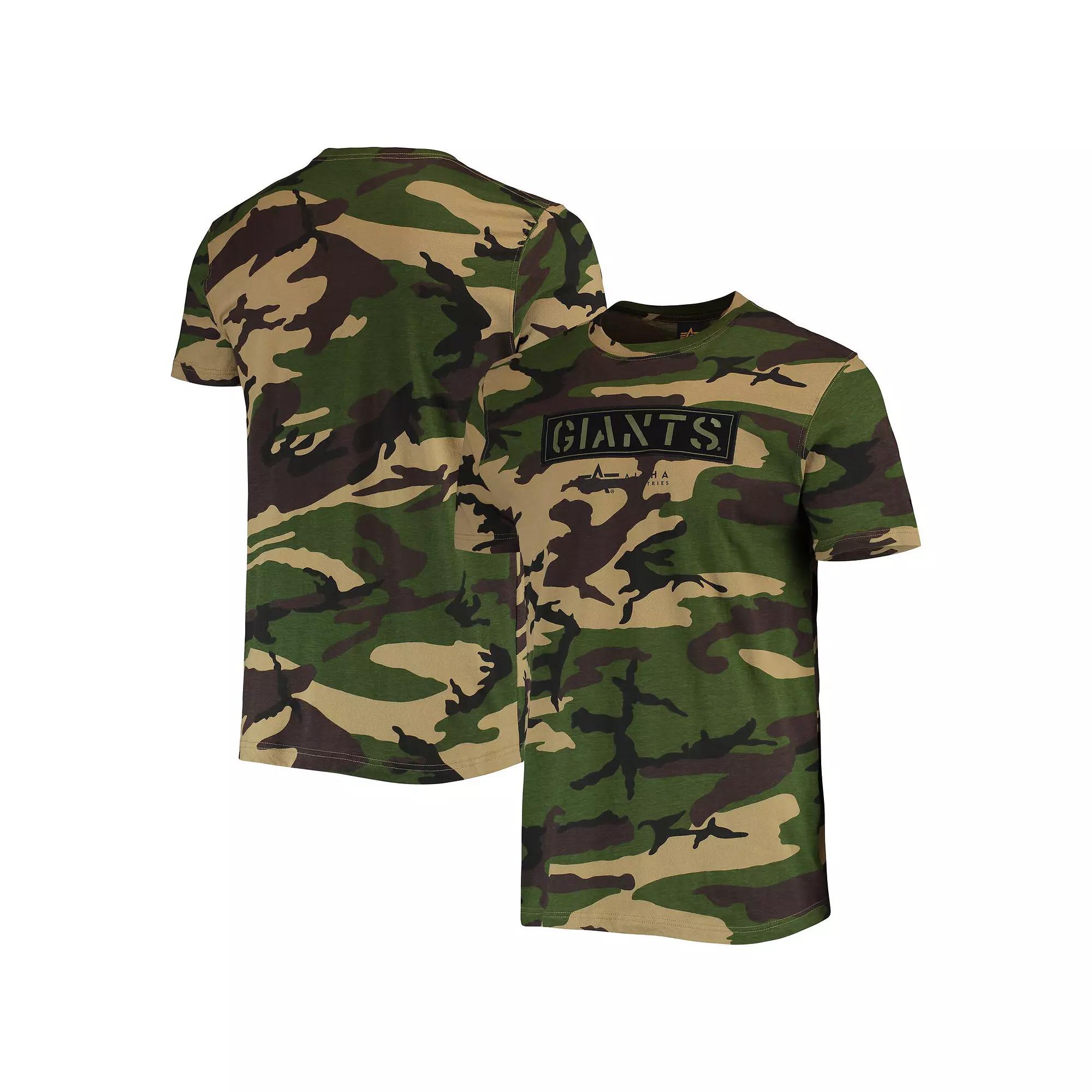 Men's New Era Camo San Francisco Giants Club T-Shirt, Size: XL, Green Product Image