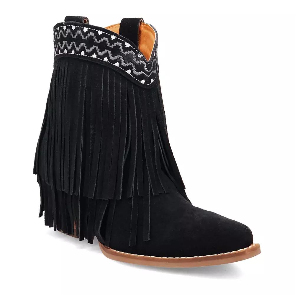 Dingo Tapadero Women's Suede Booties,  Product Image