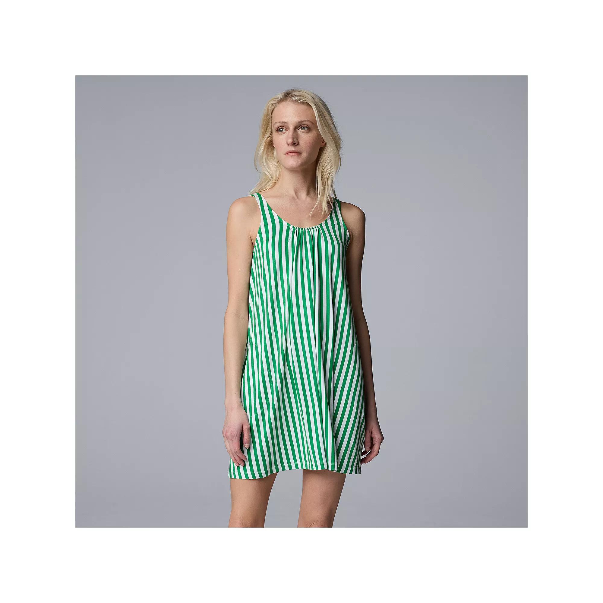 Women's Simply Vera Vera Wang Cozy Sleep Chemise,  Product Image