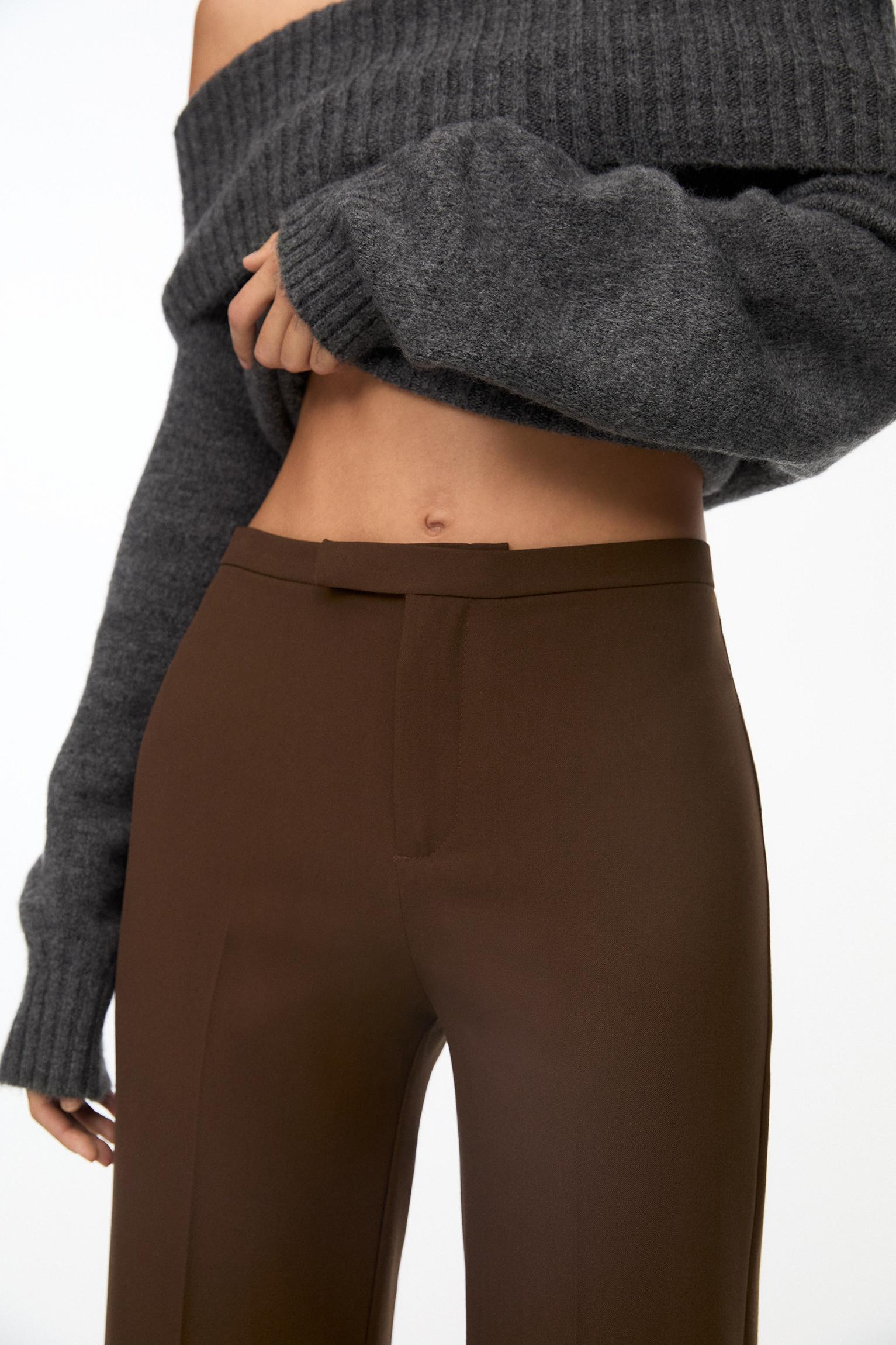 Straight-leg smart pants Product Image