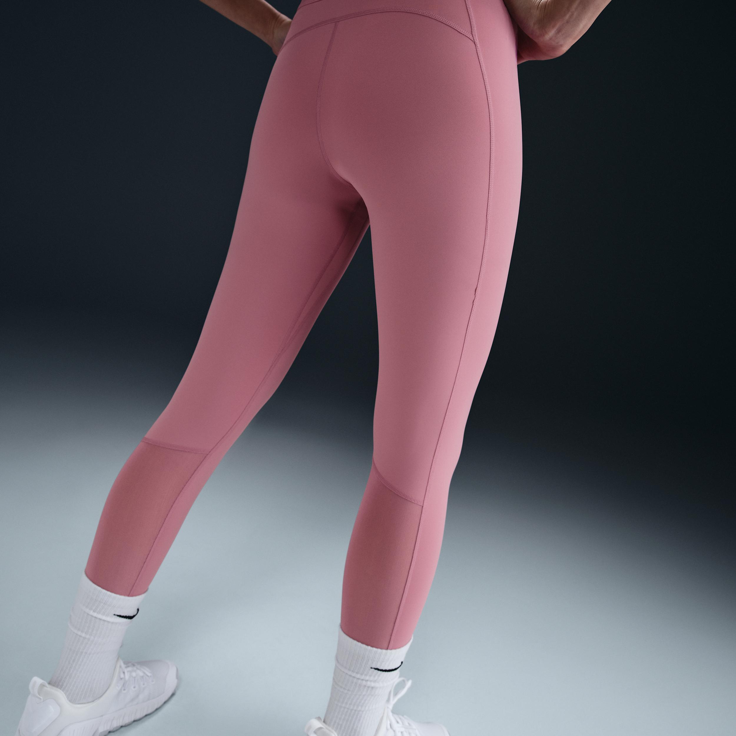 Womens Nike Pro Dri-FIT Mid-Rise 7/8 Graphic Leggings Product Image