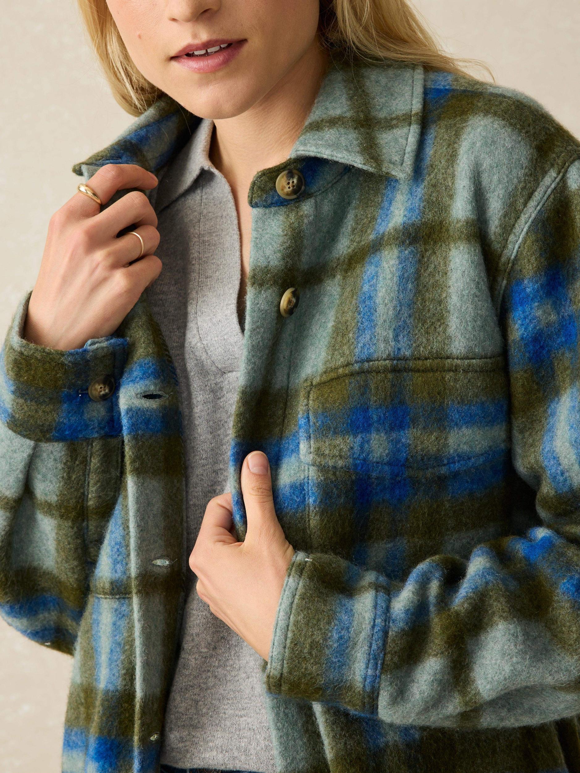 Cotswold Shirt Jacket - Oakland Plaid Female Product Image