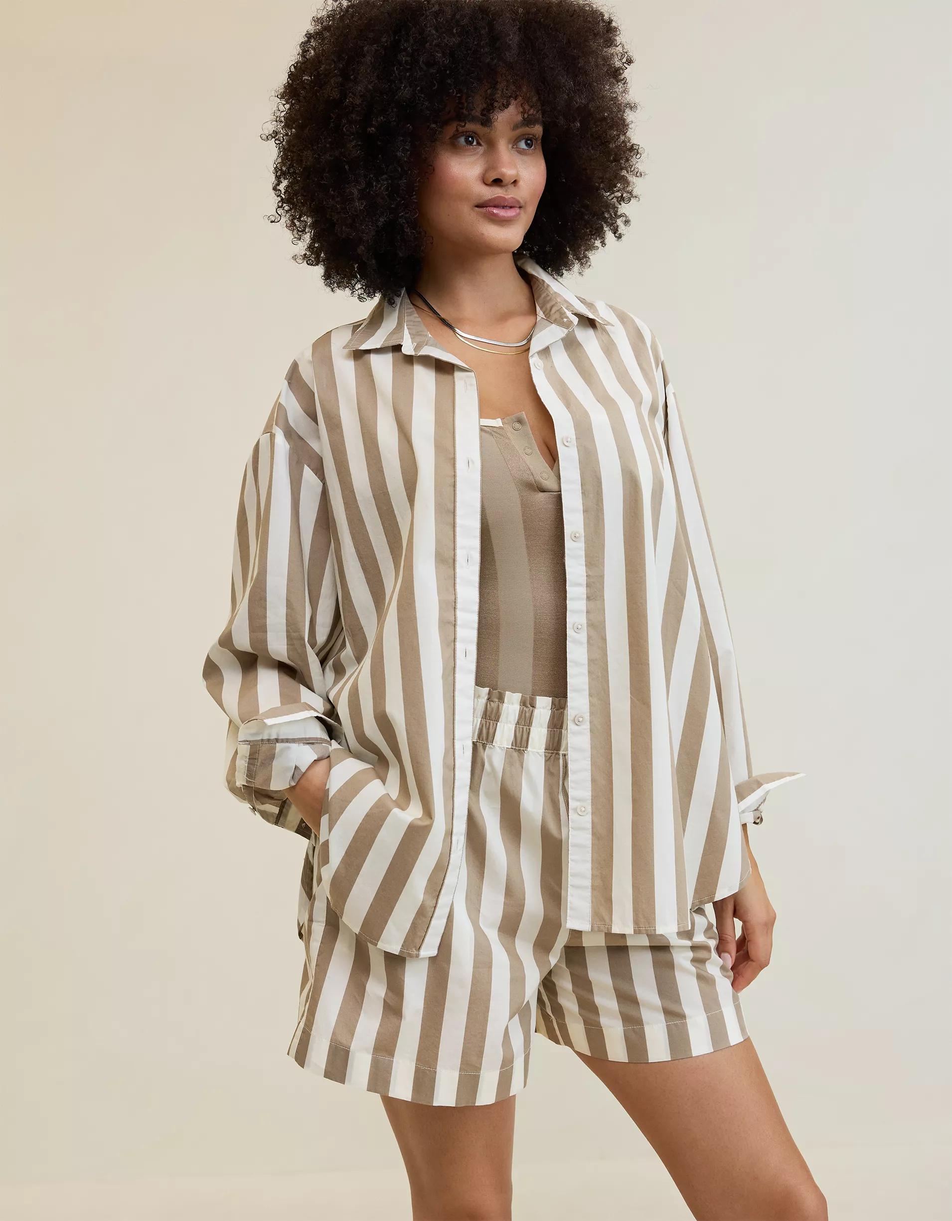 Aerie Good Day Button Down Shirt Product Image