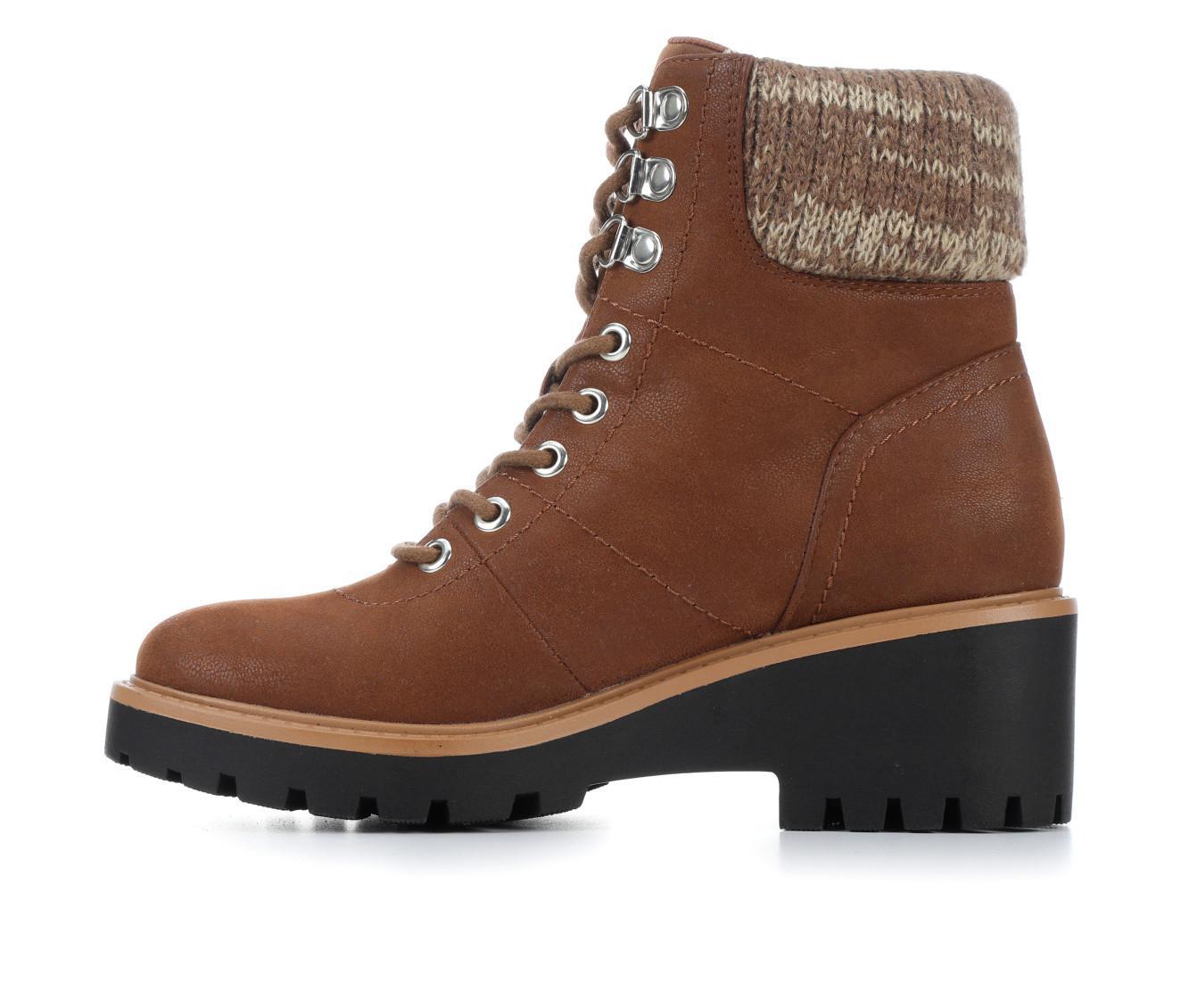 Women's MIA Georgiy Combat Block-Heeled Boots Product Image