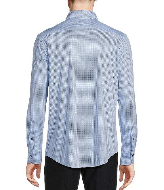 Daniel Cremieux Signature Label Print Luxe Stretch Woven Shirt Product Image