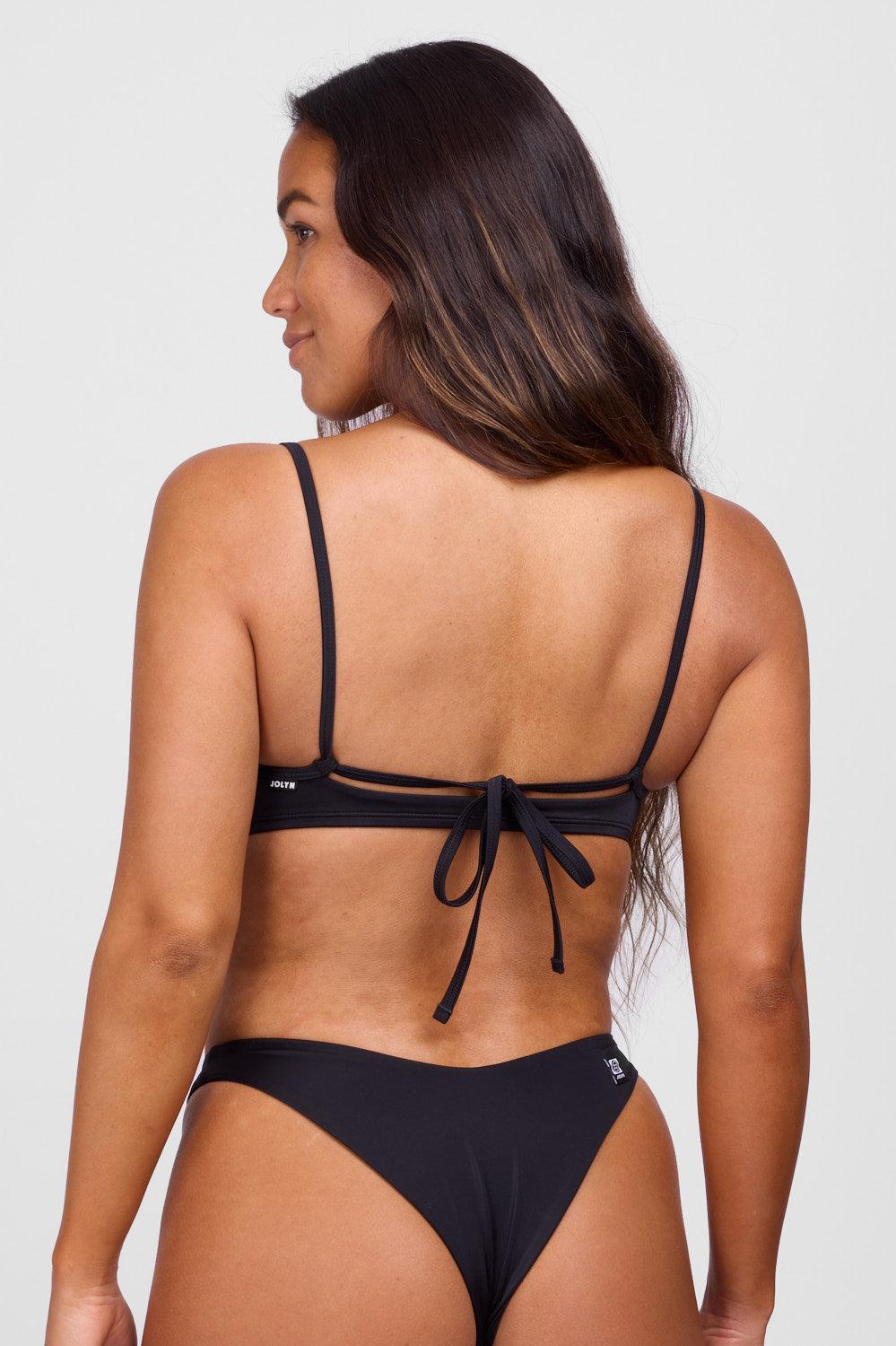 Delphine Bikini Top - Black Female Product Image