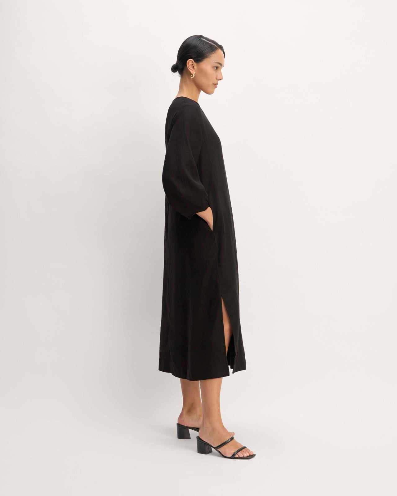 Womens Linen A-Line Midi Dress by Everlane Product Image