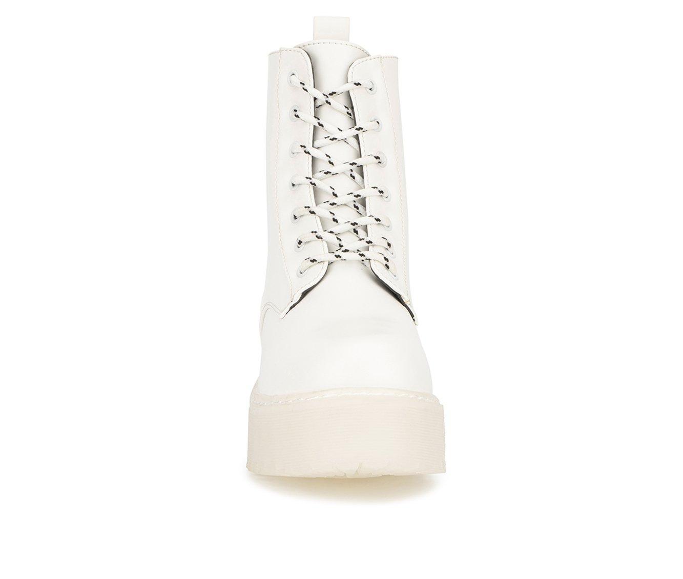 Women's Olivia Miller Gina Platform Combat Boots Product Image