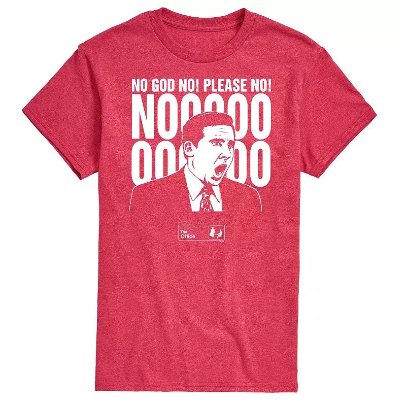 Men's The Office No God Please No Tee,  Product Image