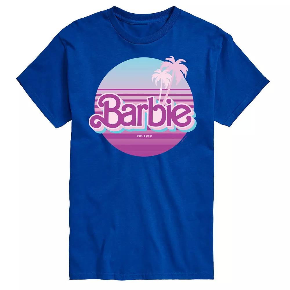 Big & Tall Barbie® Dream Summer Graphic Tee, Men's,  Product Image