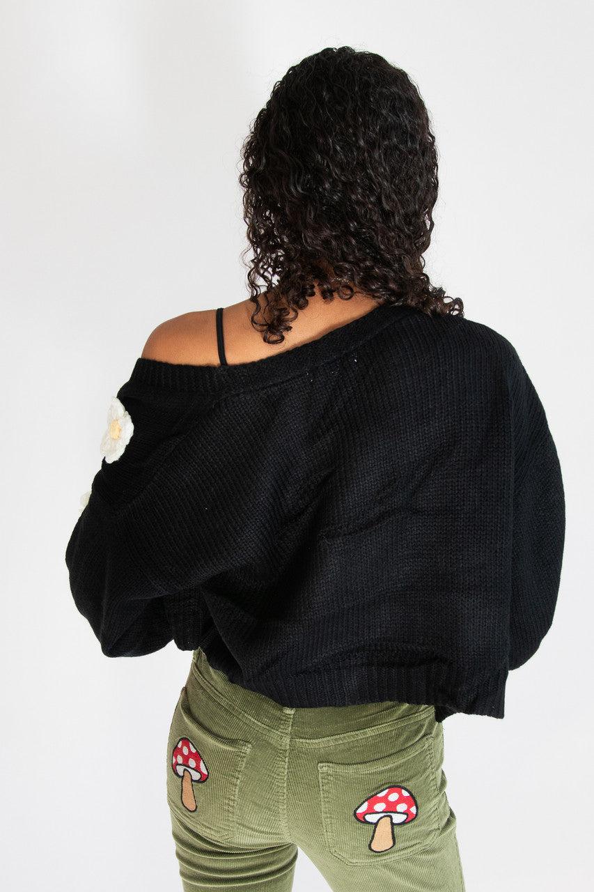 3D Daisy Cardigan Product Image