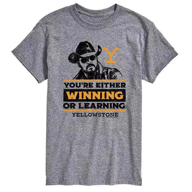 Men's Yellowstone Winning Or Learning Tee,  Product Image