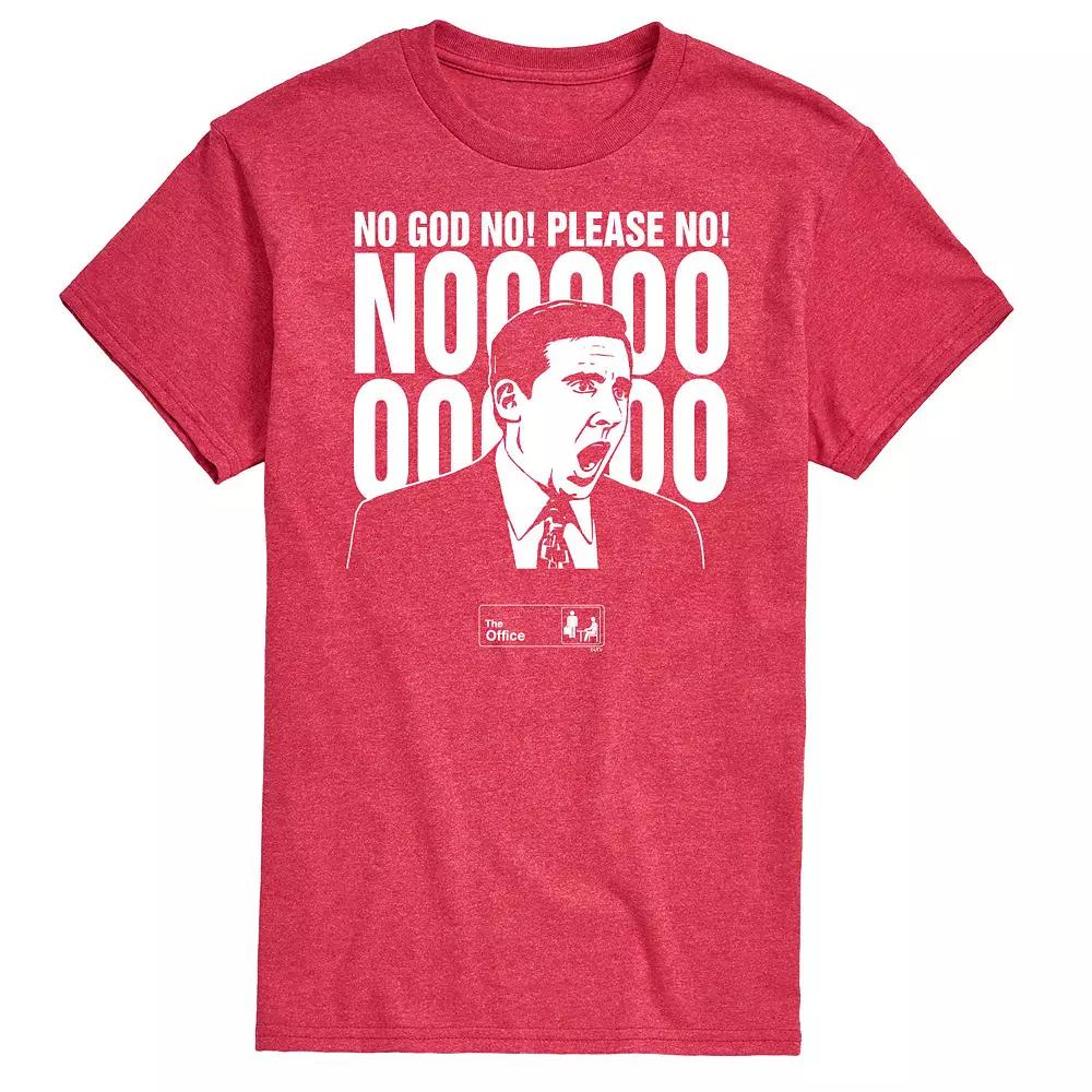 Men's The Office No God Please No Tee,  Product Image
