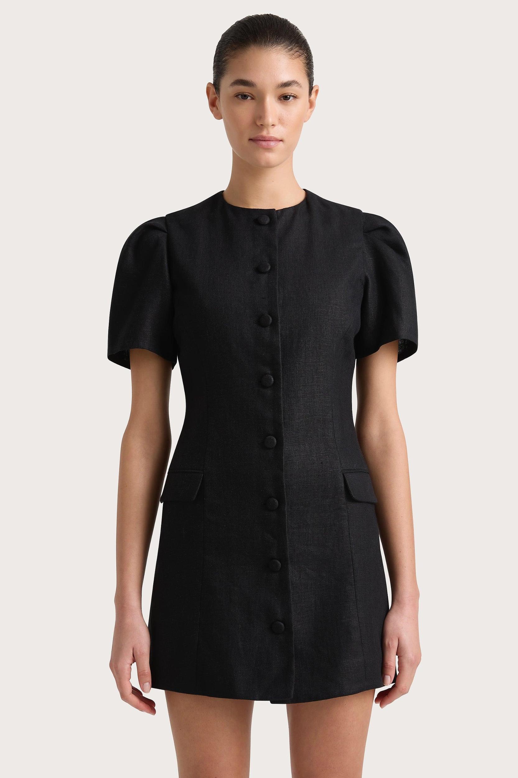 Emma Mini Dress Black - Final Sale Product Image