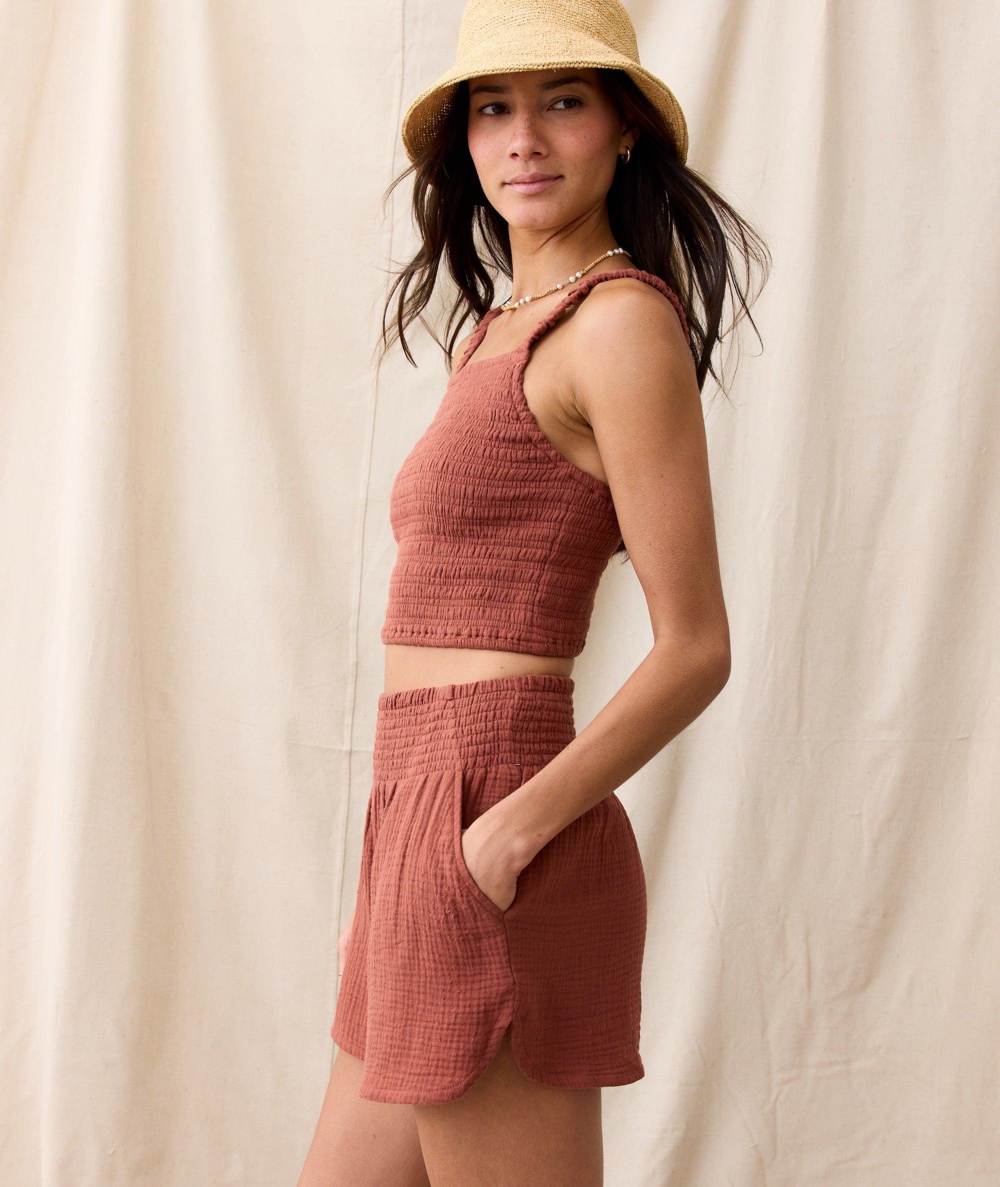 Lila Double Cloth Tank Product Image