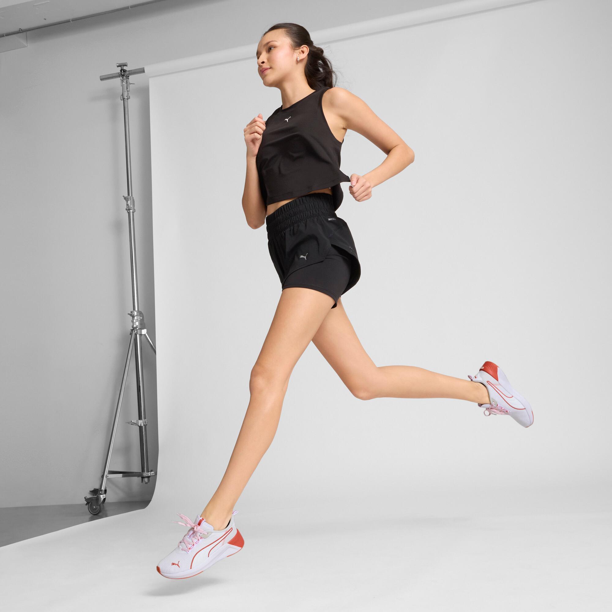 PUMA Softride Harli Women's Running Shoes in White/Peach Frost Product Image