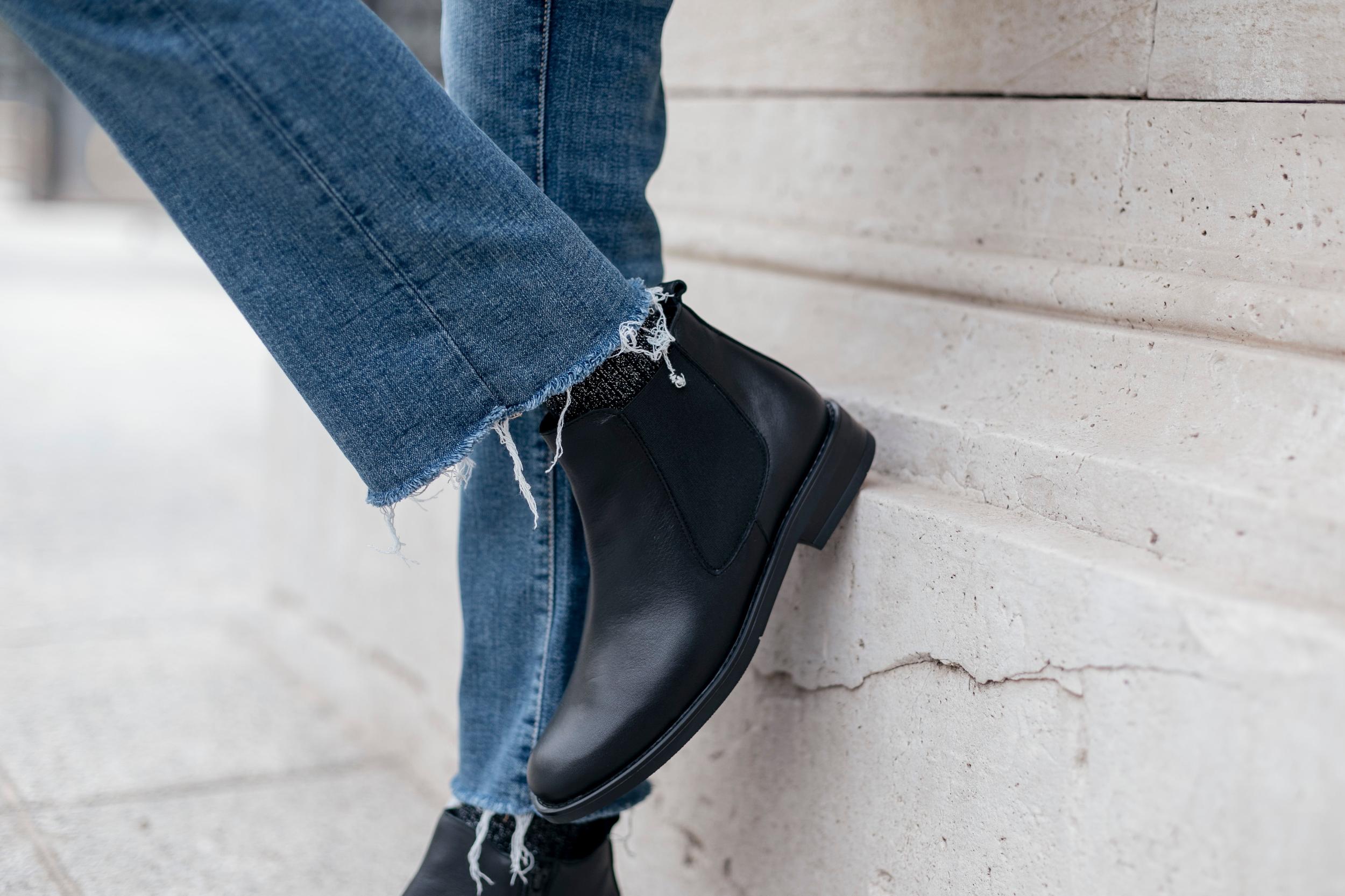 Sierra Black Leather Bootie Product Image