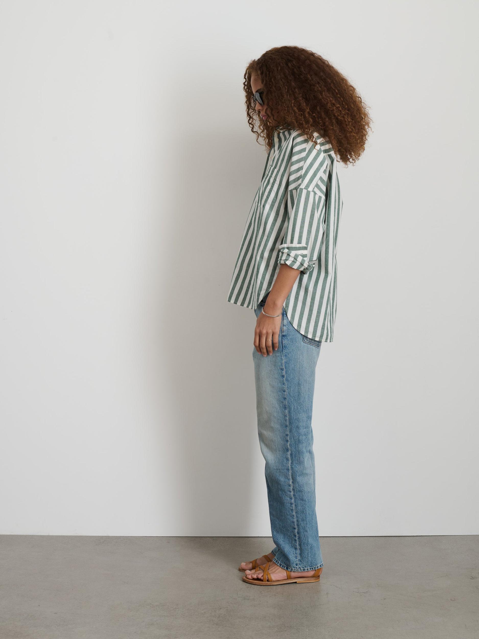 Jo Shirt in Positano Stripe Product Image