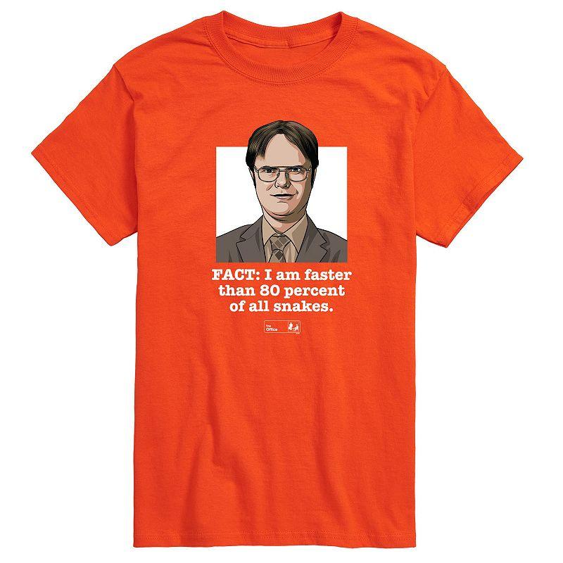 Men's The Office Dwight Fact Faster Graphic Tee,  Product Image