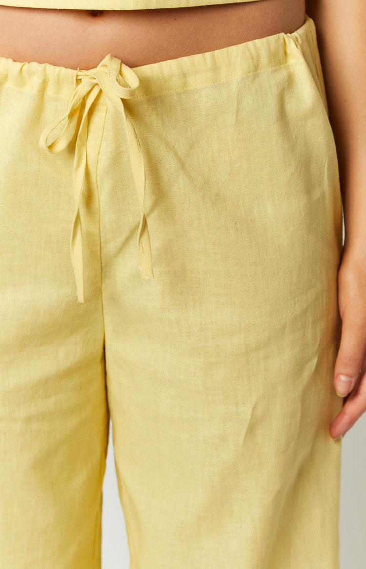 Vienna Yellow Pants Product Image