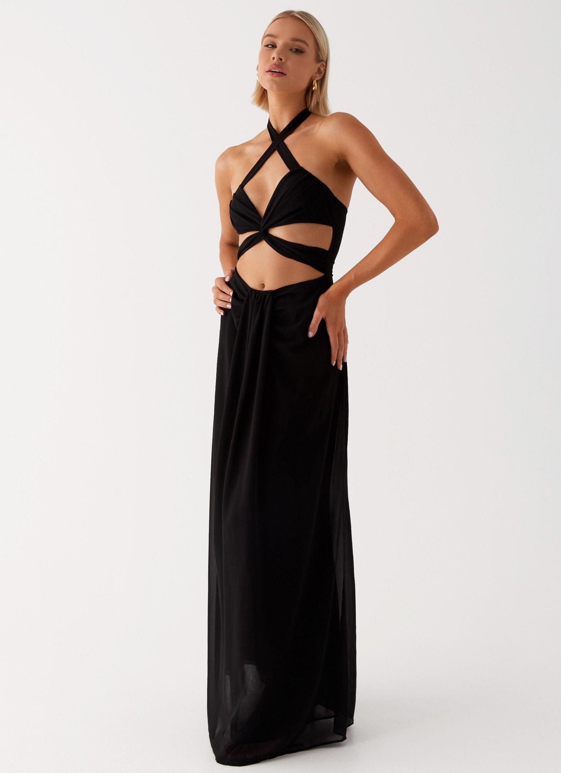 Lady Marmalade Maxi Dress - Black Product Image