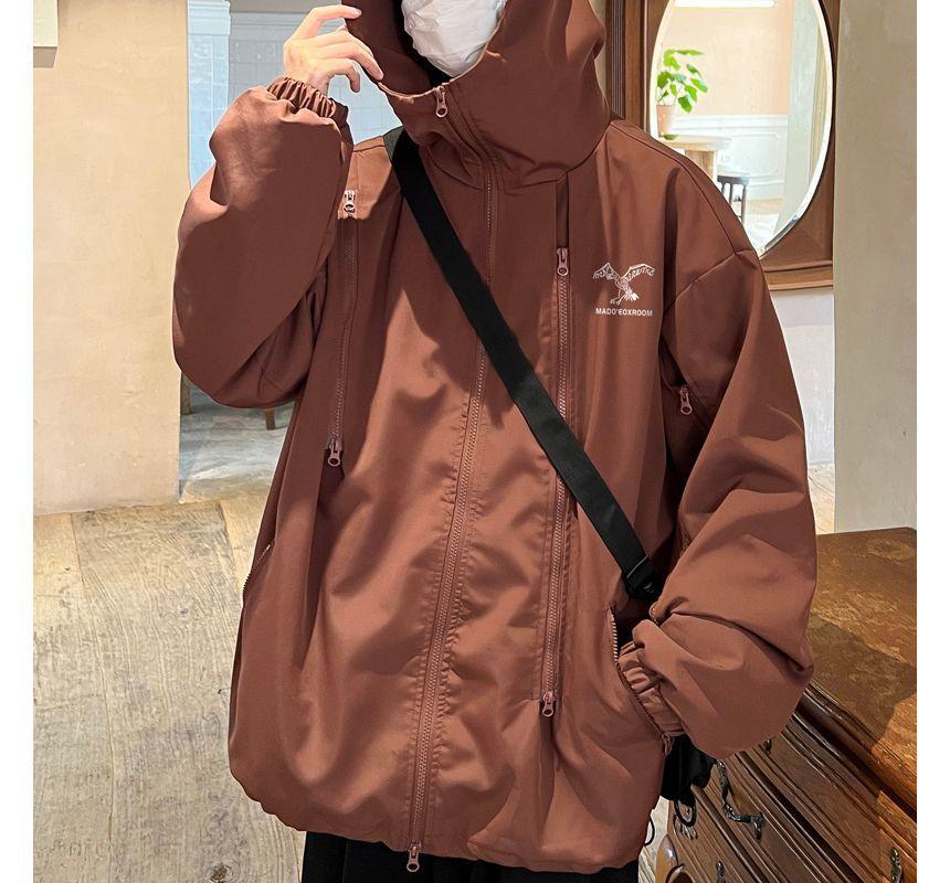 Printed Hooded Zip Jacket (Various Designs) Product Image