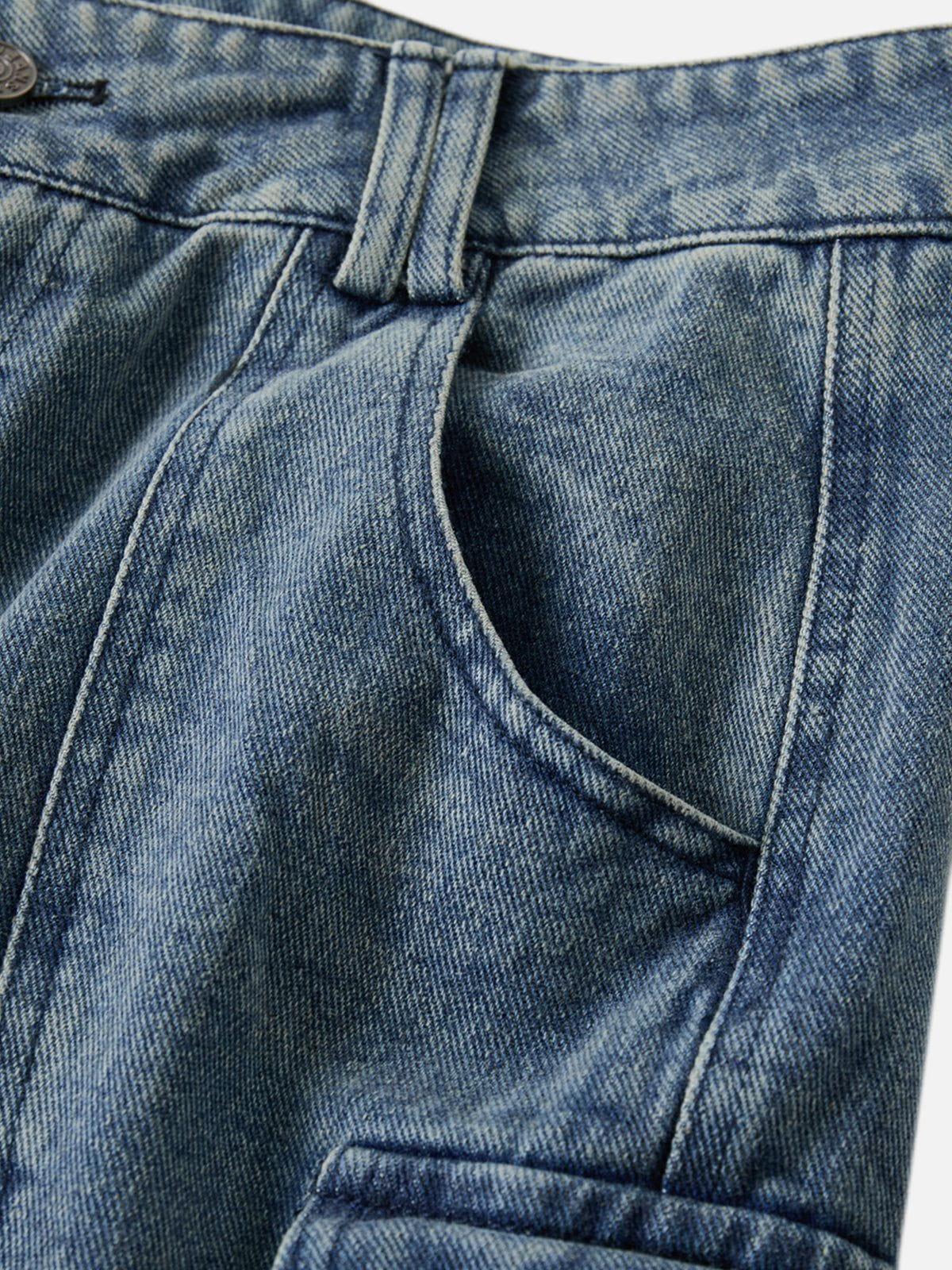 Aelfric Eden Multi Pocket Fringe Jorts Product Image