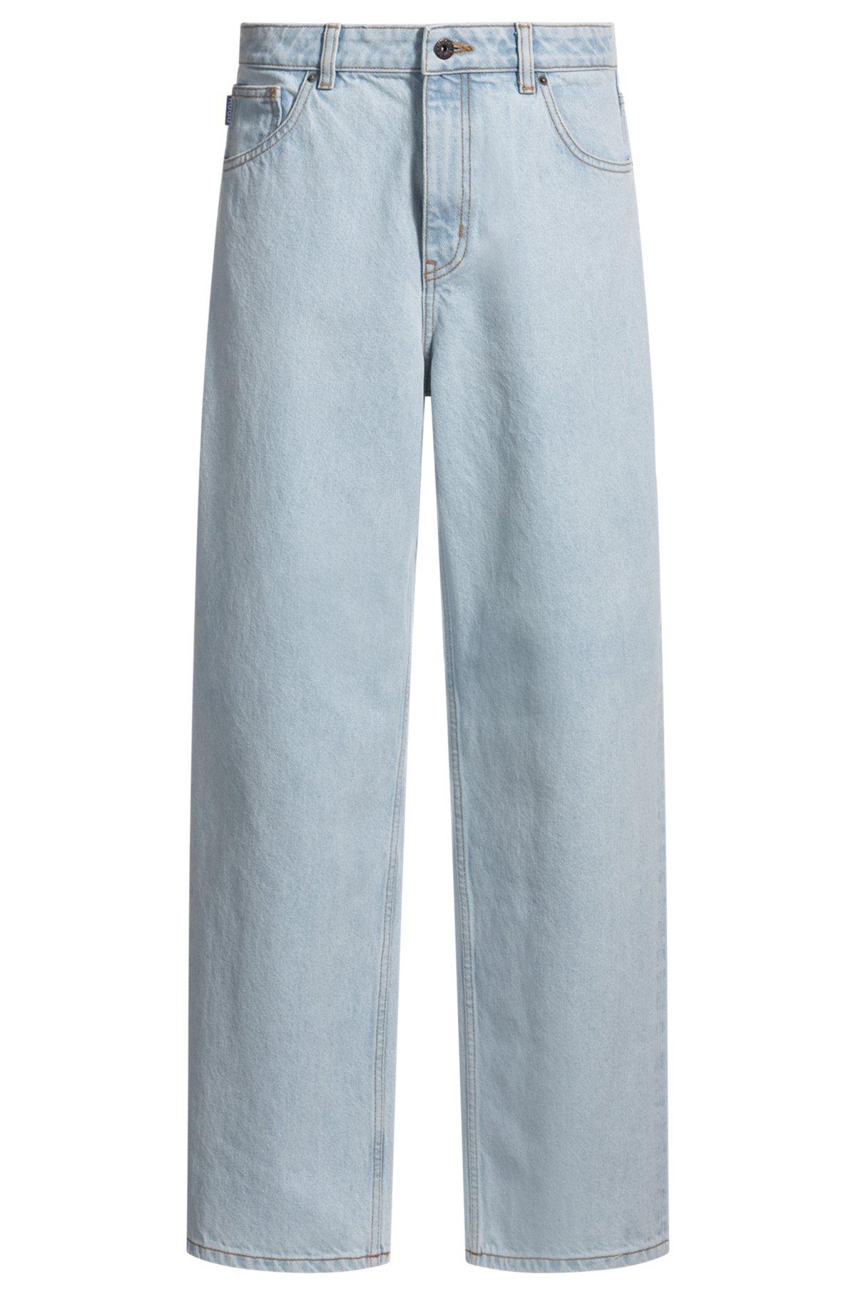Relaxed-fit jeans in blue denim Product Image