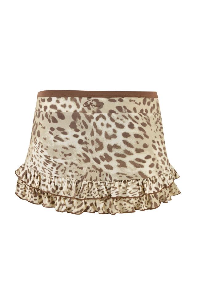 MICHELLE SKORT - NEUTRAL : LEOPARD LIMBO Product Image