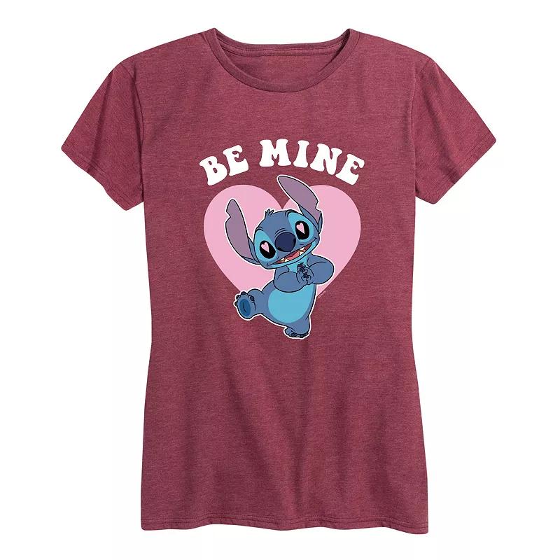 Disney's Lilo & Stitch Women's Be Mine Graphic Tee,  Product Image