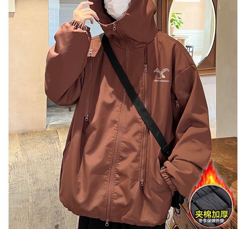 Printed Hooded Zip Jacket (Various Designs) Product Image