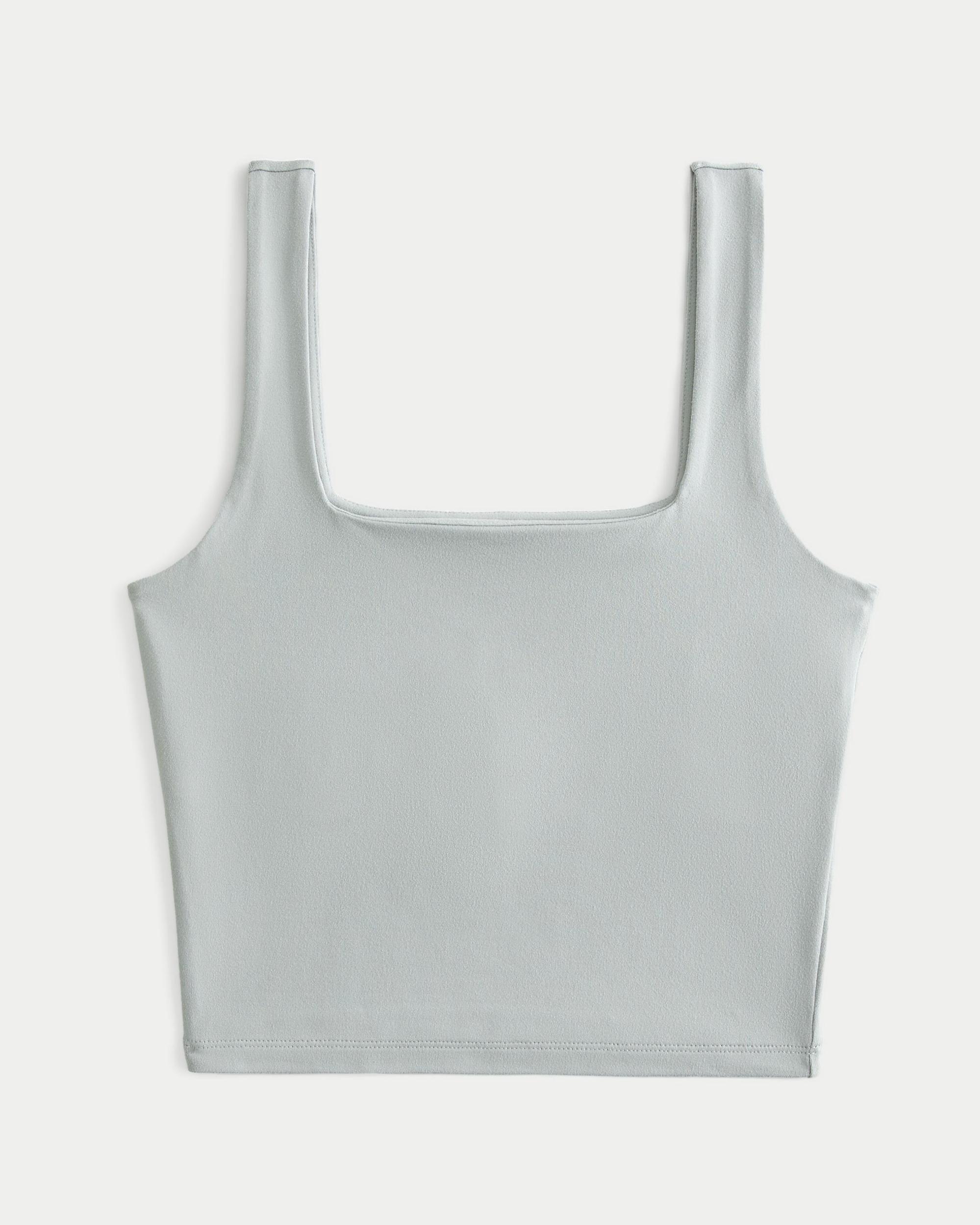 Seamless Fabric Square-Neck Tank Product Image