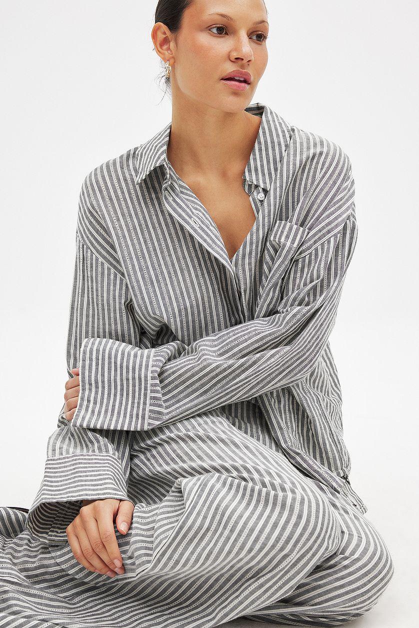 Crochet Insert Mid Waist pants Product Image