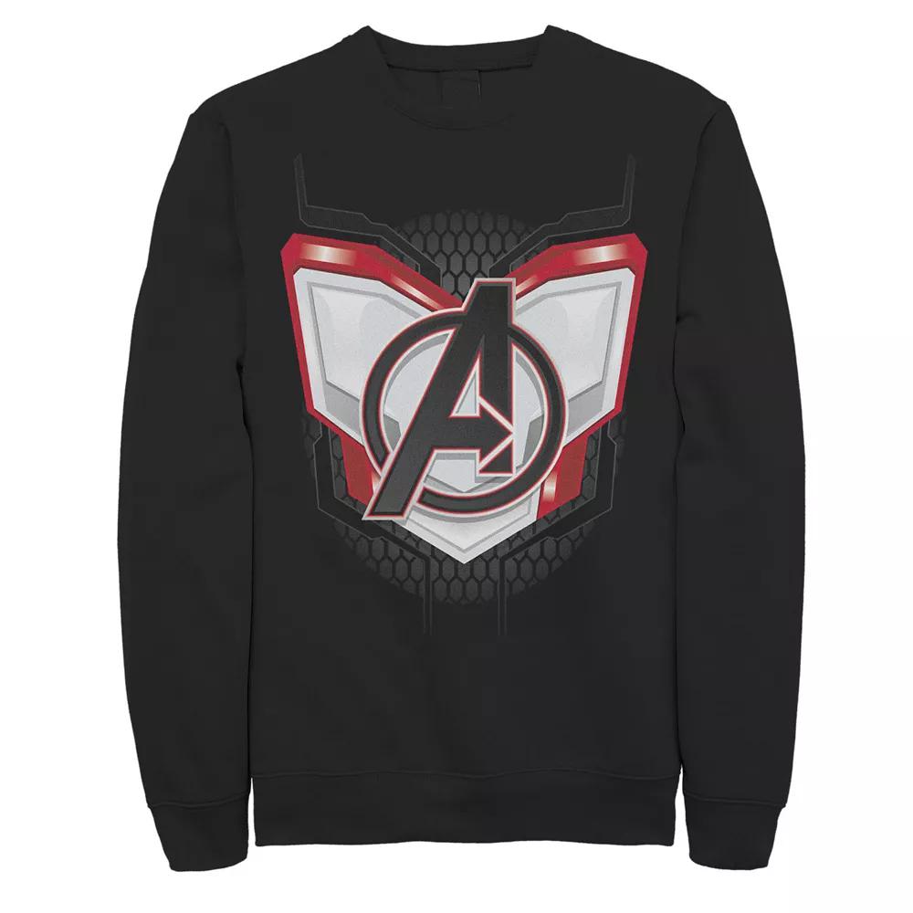 Men's Marvel Avengers Endgame Quantum Suit Armor Symbol Sweatshirt,  Product Image