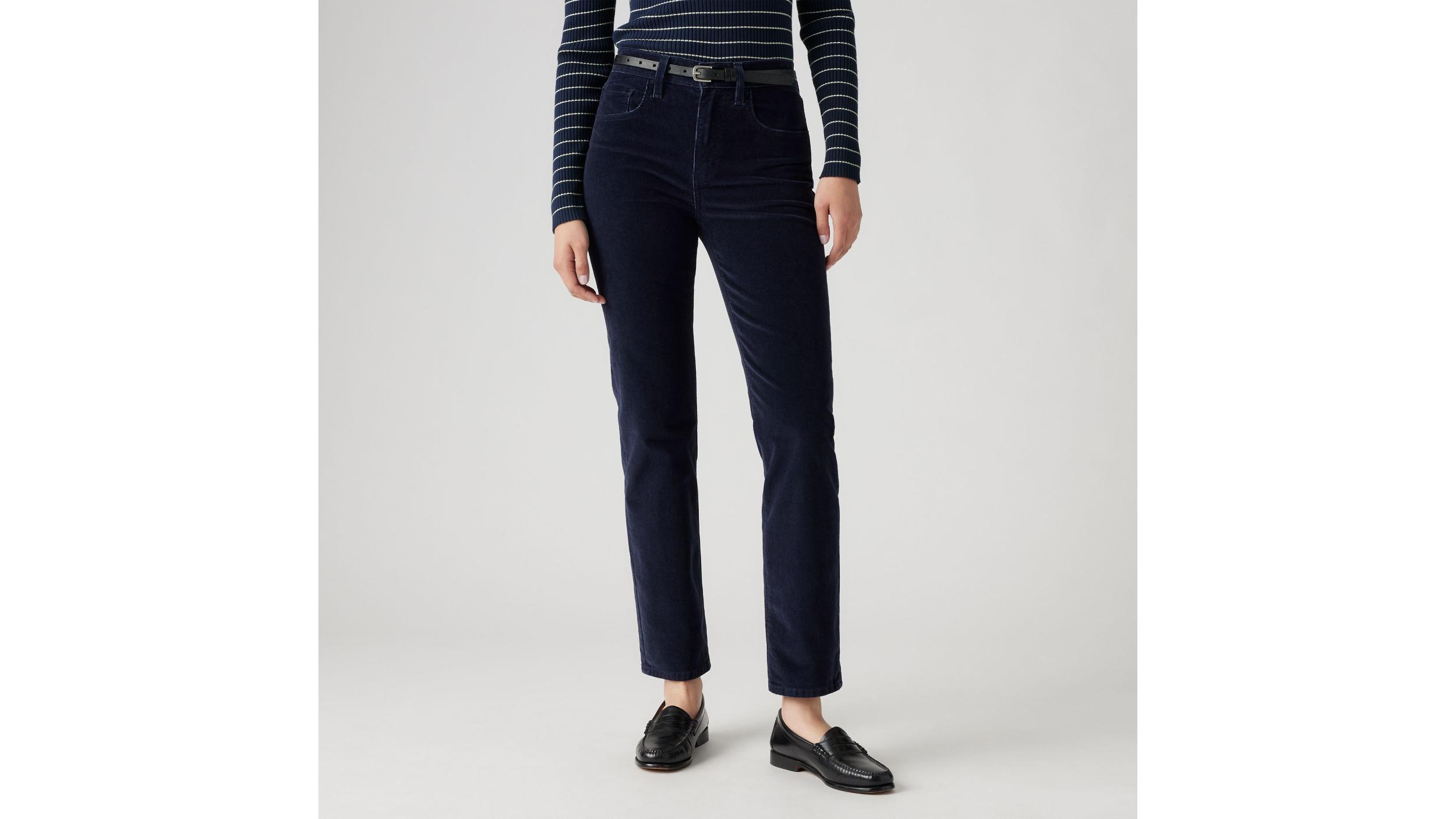 724 High Rise Straight Corduroy Women's Jeans Product Image