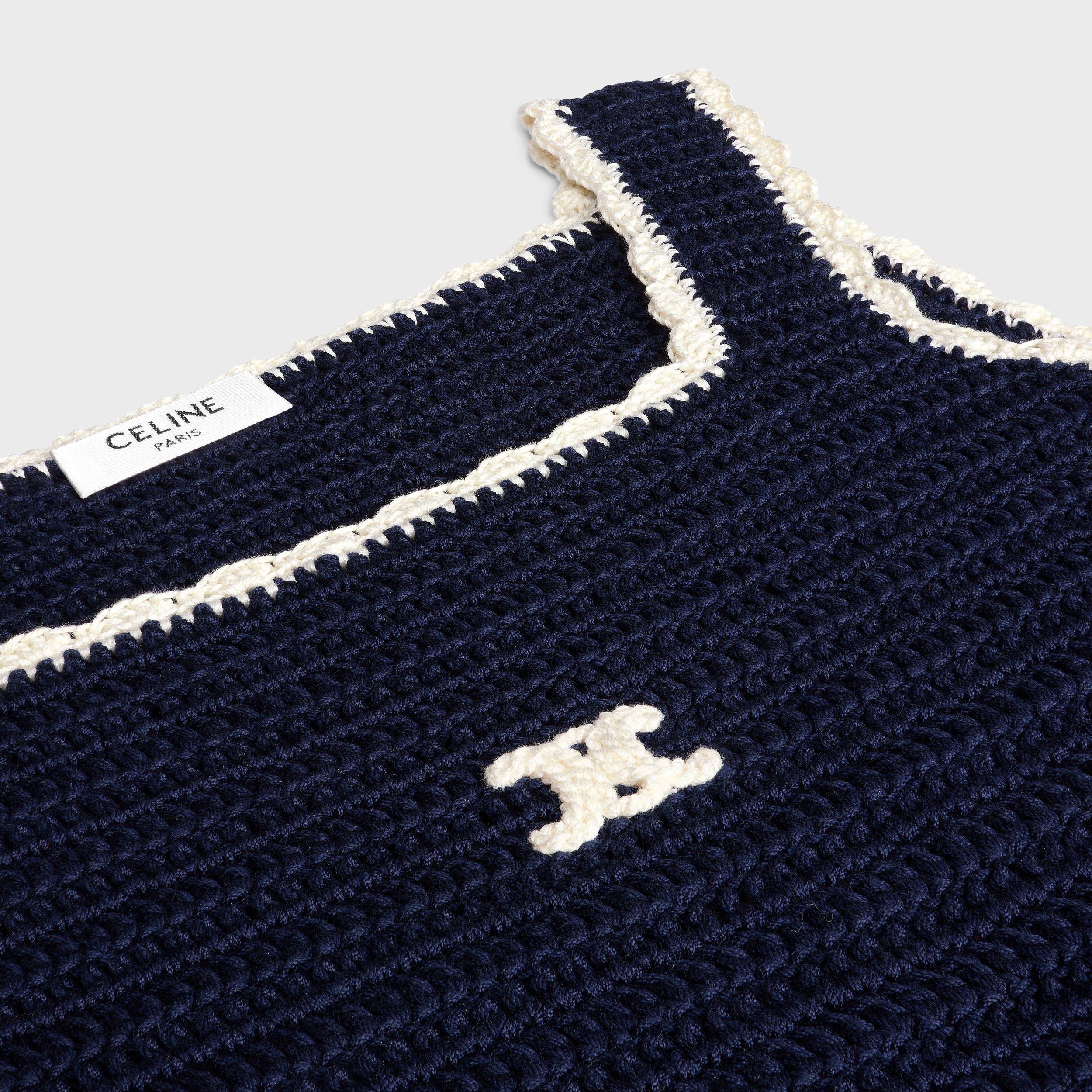 mini dress IN crocheted cotton Product Image