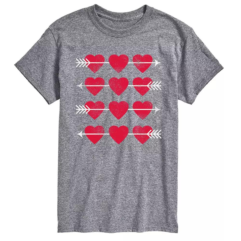 Men's Hearts And Arrow Grid Tee,  Product Image