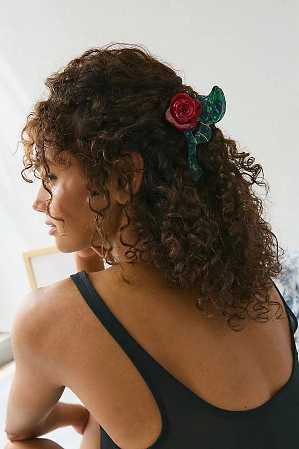 Solar Eclipse Hand Painted Claw Clip Womens at Urban Outfitters Product Image