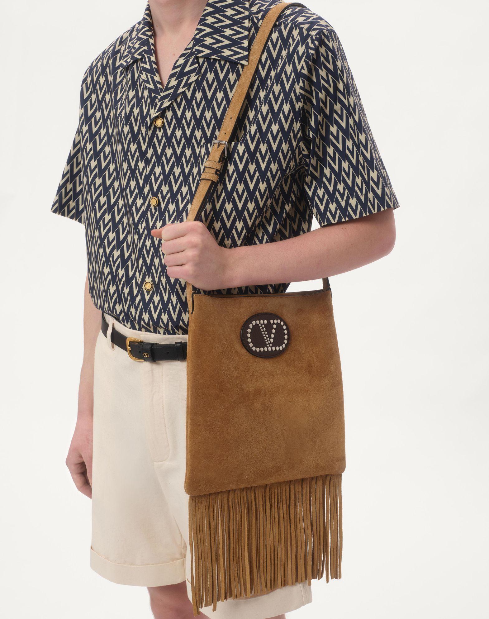 Cotton Popeline Bowling Shirt With Toute La V Print Product Image